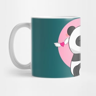 Cute Chibi Panda Drinking Boba Bubble Tea Mug